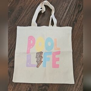 Canvas‎ Tote bag For The Beach, School Shopping